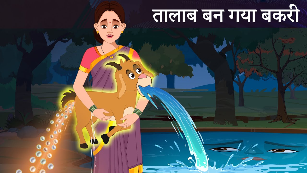 तालाब बन गया बकरी | TALAB BAN GAYA BAKRI